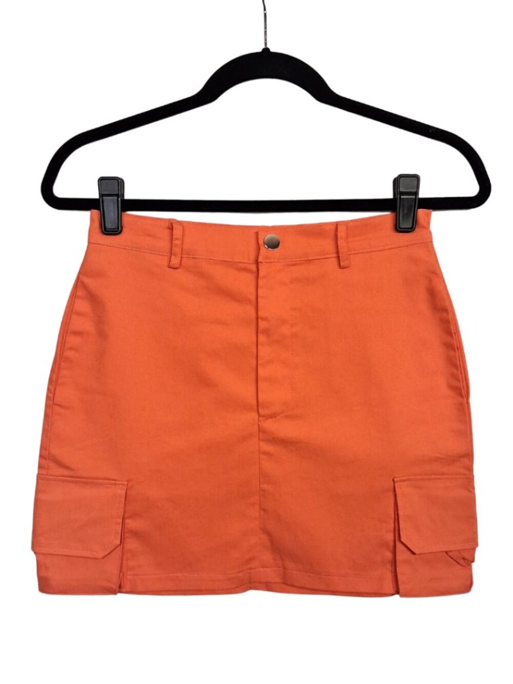 36POINT5 Mini Skirt Orange Cargo Pocket Large